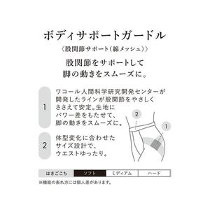 日本直邮华歌尔塑身衣棉质网布长款收腹提臀透气GRA360打底裤
