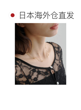 日本直邮fiw. 女士 波浪造型黄铜项链 KAZ1062111A0004