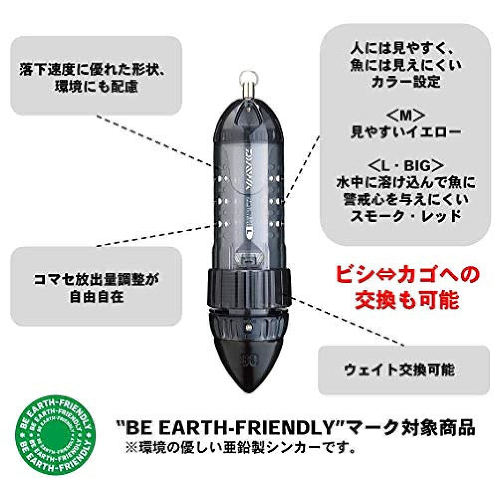 【日本直邮】Daiwa达亿瓦深水打窝器速攻3 Big 80号红色-图2