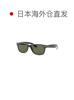 日本直邮雷朋新款Wayfarer太阳镜RB2132F 901L黑色镜框绿色G-15材