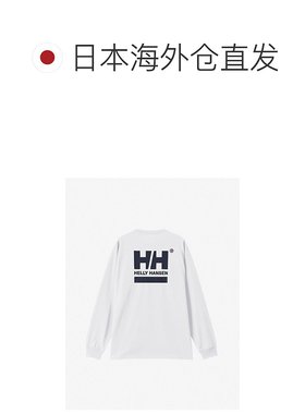 日潮跑腿户外品牌 HELLY HANSEN 海丽汉森 男女款长袖方形徽章T恤