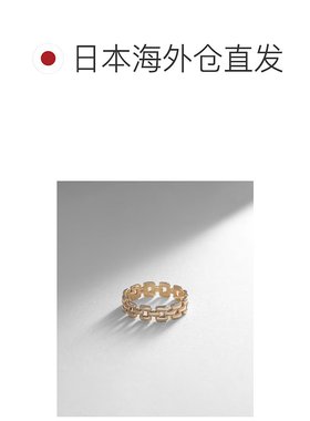 日潮跑腿COCOSHNIK K10皮带链图案戒指 405-66191