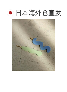ANE MONE 女士 气质波浪造型发夹（2支装） DG340【付后1h可退】