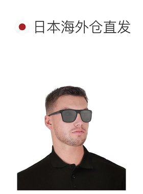 【日本直邮】Oakley 太阳镜 OO9100 哑光黑色墨色/棱镜黑色偏光镜
