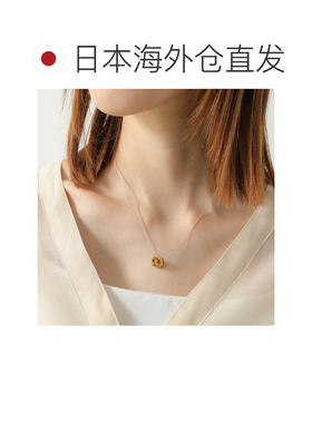 日本直邮ALIITA 女士 Pretzal Brillante 珐琅项链 - 椒盐脆饼钻