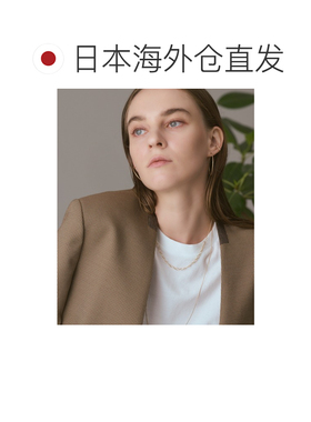 1h可退 日本直邮agete 阿卡朵 女士 K10 简约光泽链条项链 102541