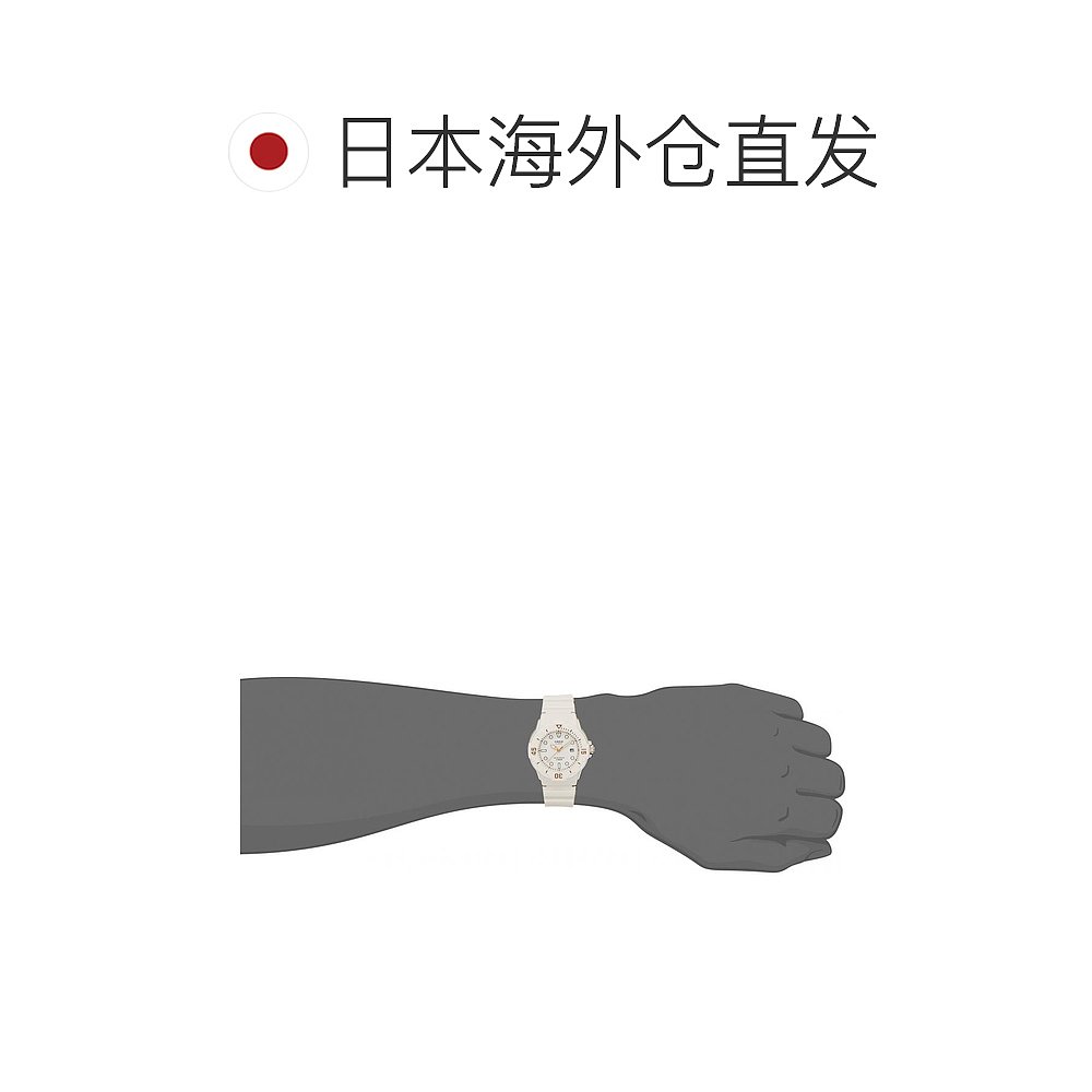 日本直购CASIO卡西欧STANDARD 手表LRW-200H-7E2JF白色时尚百搭 - 图1