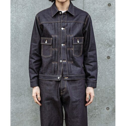 1h可退 日本直邮URBAN RESEARCH 男士 Supima棉丹宁夹克#BEN CU26 - 图3