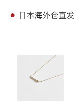 日本直邮日潮 agete 阿卡朵K10 钻石项链（0.01克拉）