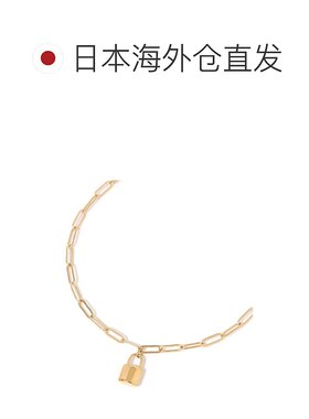 1h可退 日本直邮BAYFLOW 女士 不锈钢链条项链 南京锁设计 防水防