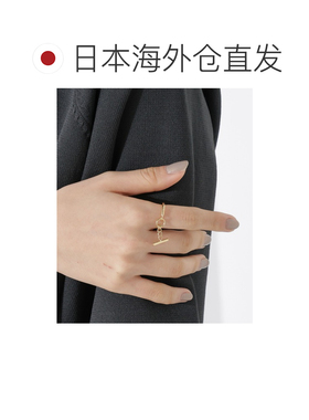 1h可退 日本直邮nano・universe 女士可调节条形装饰戒指 67351473