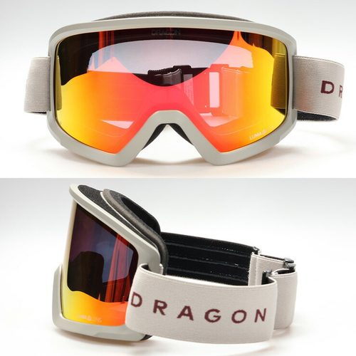 日本直邮DRAGON DX3 L 滑雪镜浅米色 2日本镜片LUMALENS J.RED IO - 图0