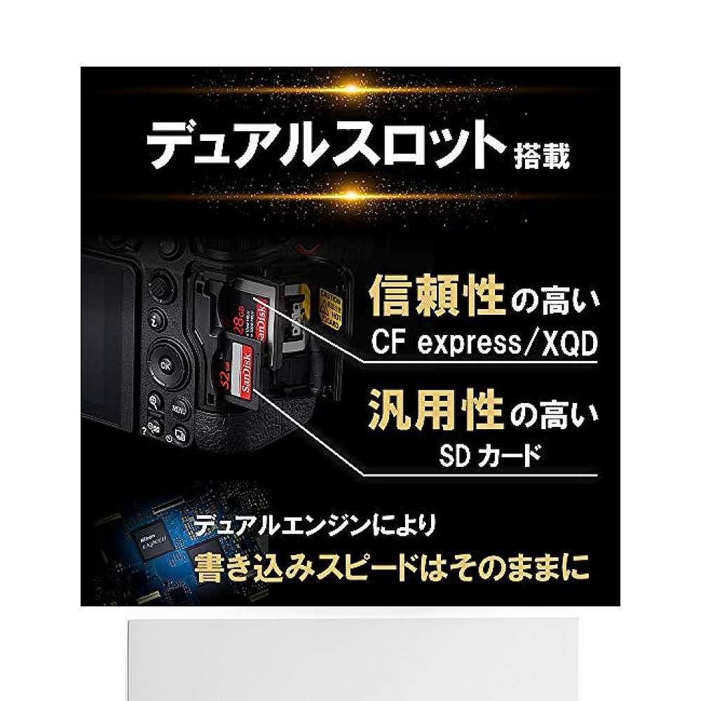 日本直邮【日本直邮】Nikon尼康  单反相机 黑色 Z7II - 图3