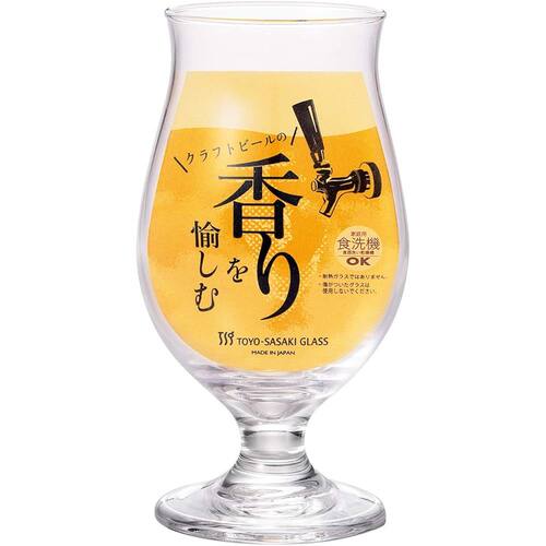 【日本直邮】东洋佐佐木玻璃啤酒杯 420ml 日本制造 36311-JAN-BE - 图0