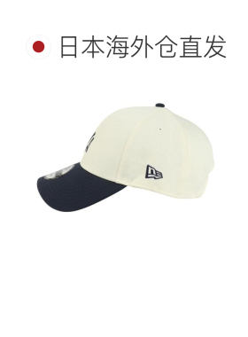 日本直邮纽亦华NEW ERA棒球帽9FORTY MLB米色吸汗带纽约洋基14744