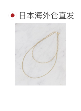 1h可退 日本直邮Reflect 女士 双层链条项链 10107932202602