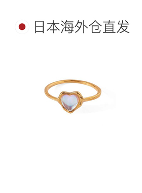 日本直邮ANE MONE 女士 小颗爱心造型透明彩虹光泽支付后1h可退