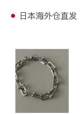 1h可退 日本直邮SMELLY男士不锈钢链接链条手链 个性奢华风格 医