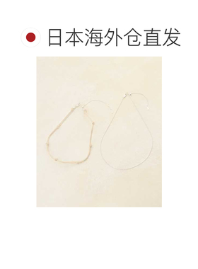 日本直邮Discoat 女士 叠戴风珠链项链 DCZ1062111A0023
