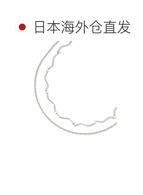 日本直邮BAYFLOW 女士 不锈钢波浪造型项链套装 890632