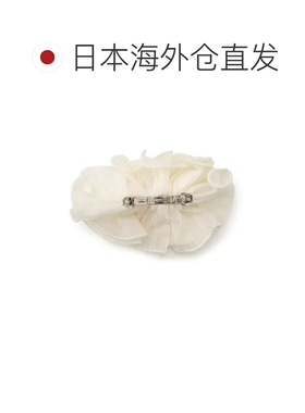 日本直邮grove 发圈 雪纺发夹 黑色019发饰