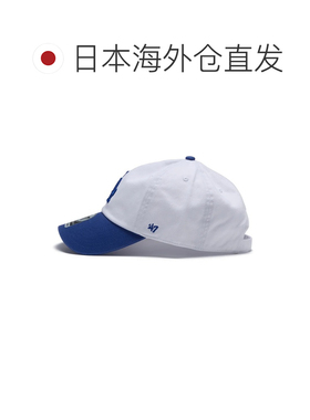 日本直邮'47 CLEANUP 洛杉矶道奇队 2-Tone Clean Up 棒球帽 白蓝