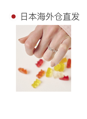 日本直邮Firsthand 女士 925银熊造型环形戒指 34【付后1h可退】