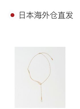 1h可退 日本直邮green label relaxing 女士 简约波浪链条 蝴蝶结