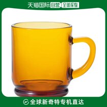 (Japan Direct Mail) ADERIA Glass Cup Amber Color 290ml Coffee Iced Tea