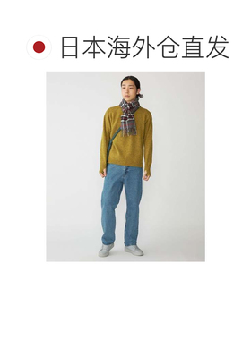 日本直邮SHIPS别注 John Scott 羊毛围巾 炭灰色