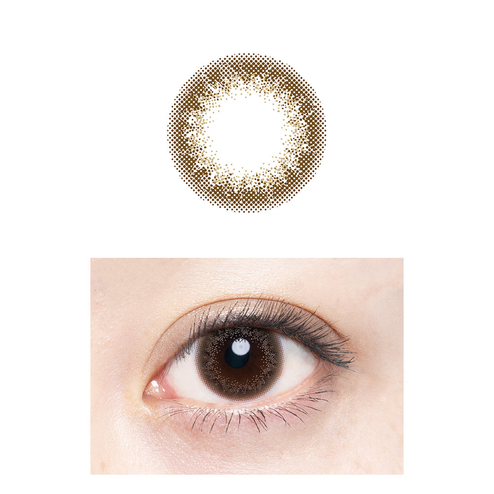 天猫国际日本直购日本直邮 envie日抛隐形眼镜美瞳女30片装经典琥珀棕/绿野仙踪0