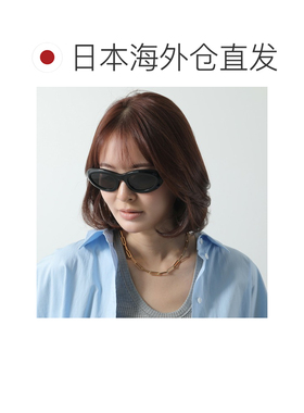 日本直邮BOTTEGA VENETA 女士太阳镜 BV1191S 椭圆形全框徽标眼镜