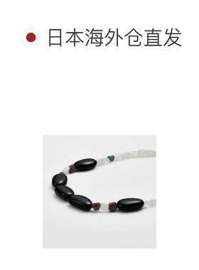 日本直邮日潮 agete 阿卡朵镀金多宝石项链