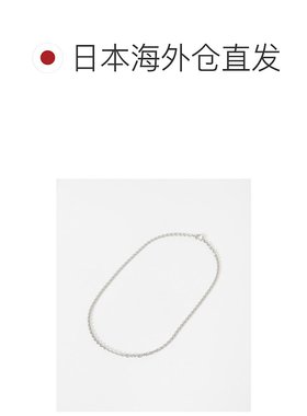 1h可退 日本直邮TOM WOOD 男士 简约细绳链 银925颈链 UMA7101425