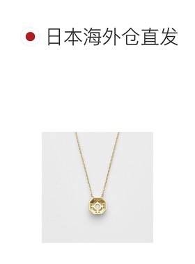 日本直邮日潮 agete 阿卡朵K18 钻石项链（0.07克拉）