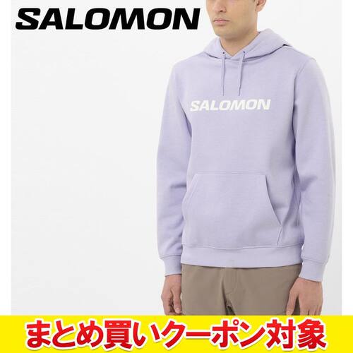 日本直邮Salomon 男士连帽衫 M LC2676100 - 图2