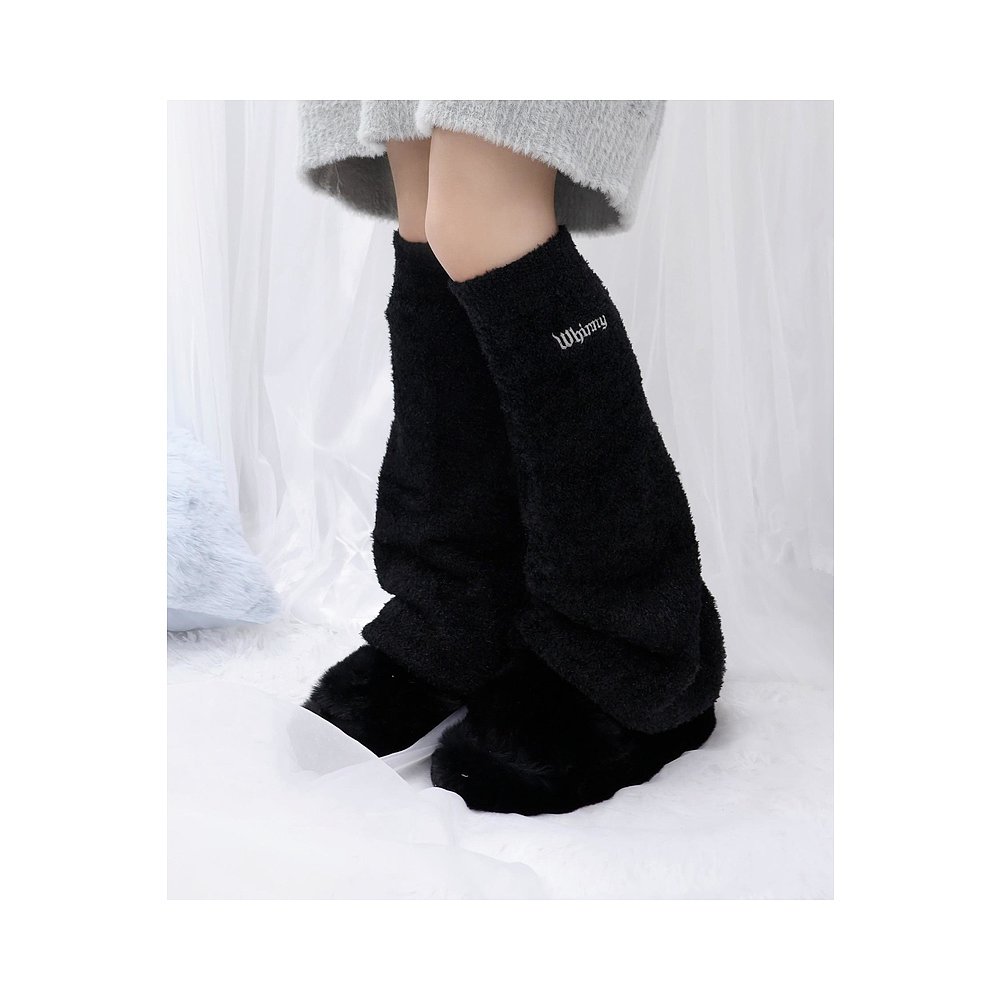 1h可退 日本直邮Whinny 男女同款萌保暖加厚腿套 WH24WN10SG0002 - 图0