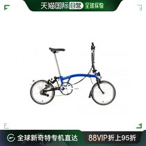 Japan direct mail BROMPTON small cloth folding bike 22 S6L CL {PICCADILLY BLU BLK