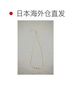 日本直邮STYLEMIXER 女士 扭纹线条造型项链 M00JAM支付后1h可退