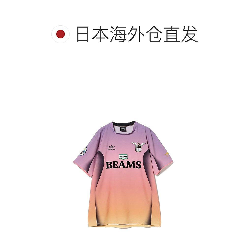 1h可退 日本直邮UMBRO 男装 联名LORENZ.OG Game Shirt 游戏风格T - 图1