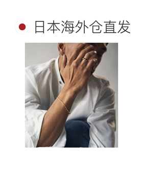 日本直邮TOMWOOD 男女同款18K金电镀925银手链配【付后1h可退】