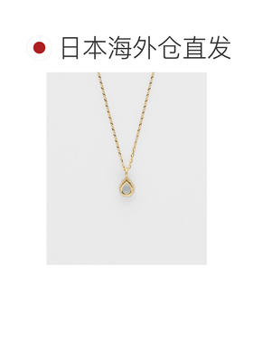 日本直邮NOJESS 3月生日石K10海蓝宝石项链 30234123003