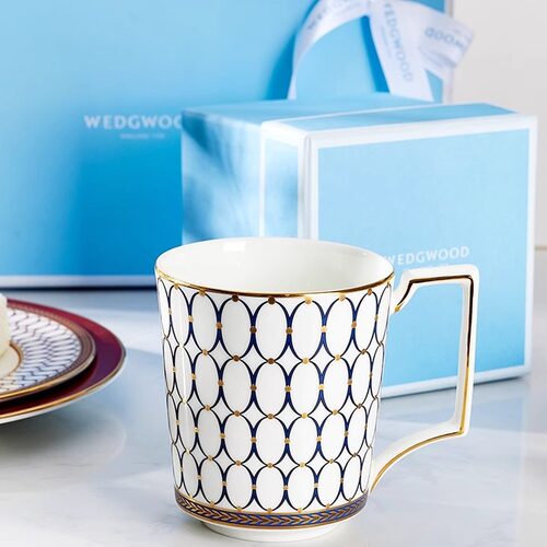 日本直邮【肖战同款】WEDGWOOD威基伍德野金粉年华马克杯礼盒包装 - 图3