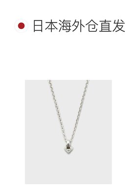 1h可退 日本直邮NOJESS 女士银色钻石项链 优雅简约设计 适合各种