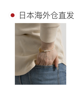 日本直邮STACEY 女士 淡水巴洛克珍珠手链（医用级316L不锈钢扣）