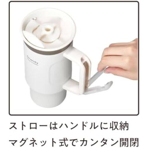 【日本直邮】珍珠金属2WAY保温杯 600ml 吸管直饮 HC-1285 - 图3