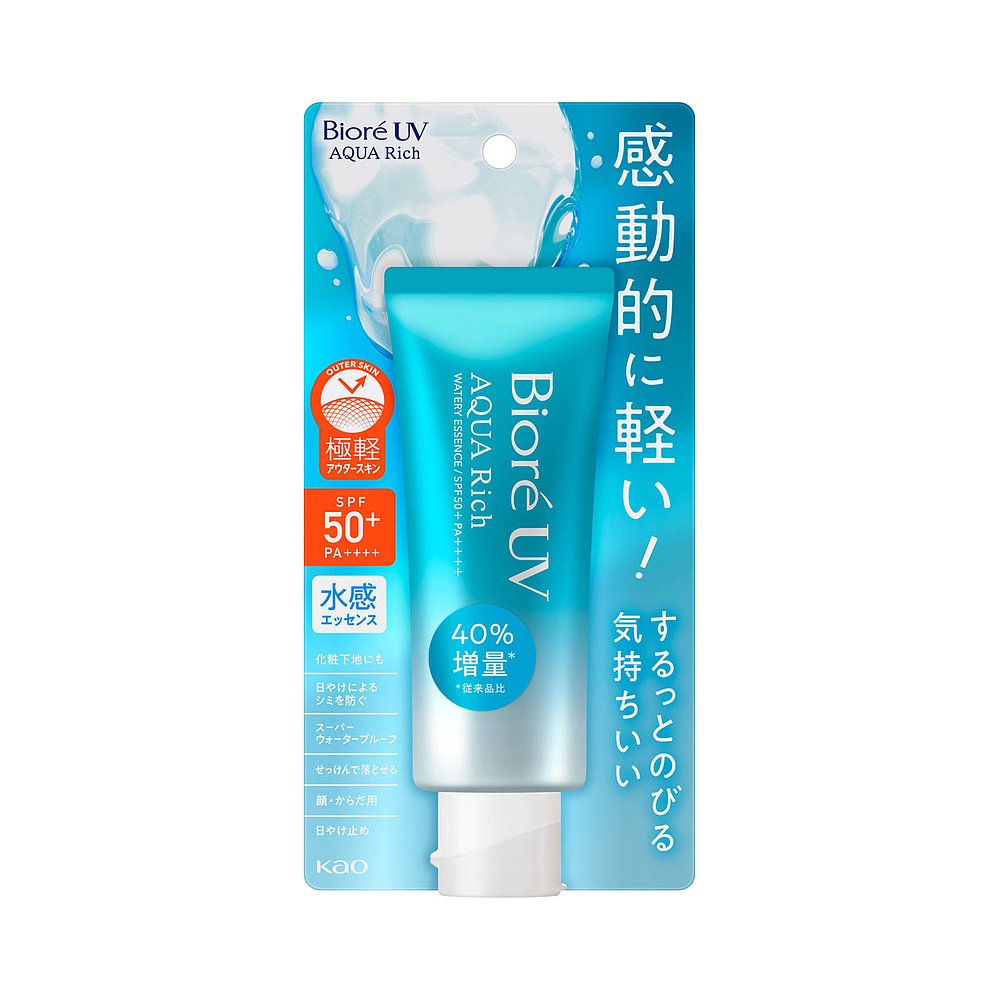 【日本直邮】花王 碧柔Biore UV Aqua Rich 水感清爽防晒霜70ml