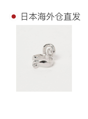 日本直邮LEMOON 女士 银色漩涡设计戒指 61423997【付后1h可退】