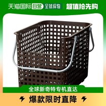 (Japan Direct Mail) Like Itley Quick Laundry Items Handheld Dirty Laundry Basket 34 34 * 46 5 * 33 2cm Brown