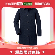 Day Tide running legs Montbell Montbelle Monbeau Lady wool coat Jane about pure color fur coat 2101106